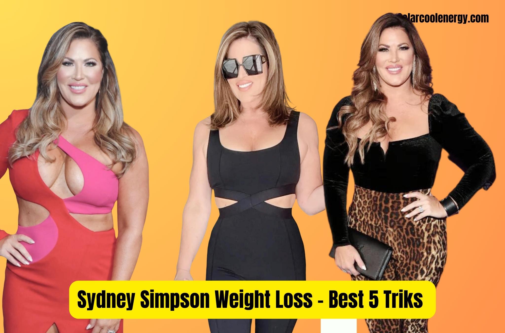 Sydney Simpson Weight Loss